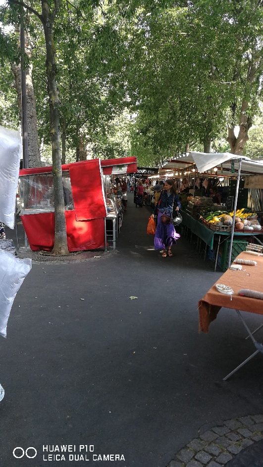 Le marché Gros la Fontaine Paris 16