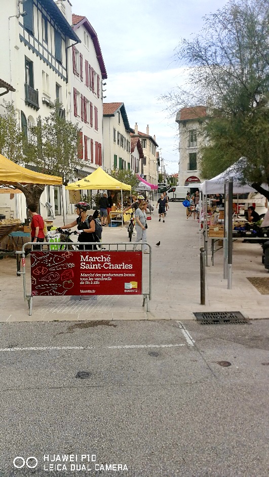 Marché Saint-Charles à Biarritz