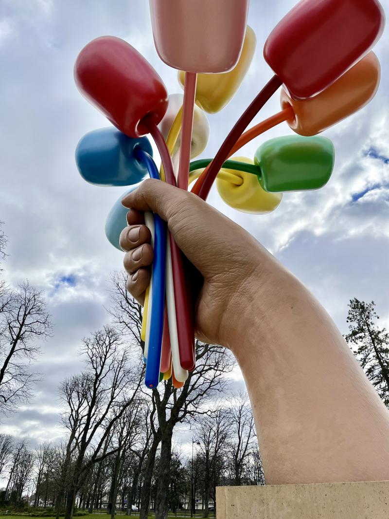 Bouquet of Tulips de Jeff Koons