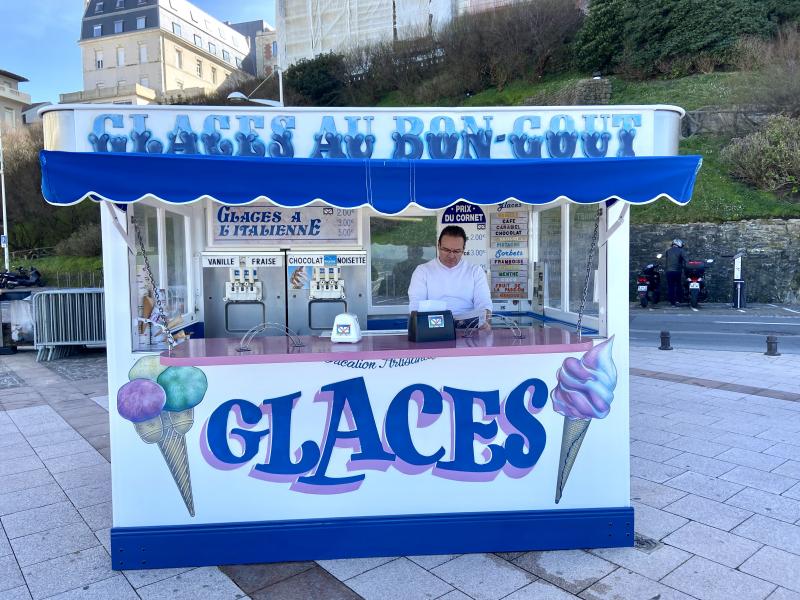 Glace Lopez à Biarritz