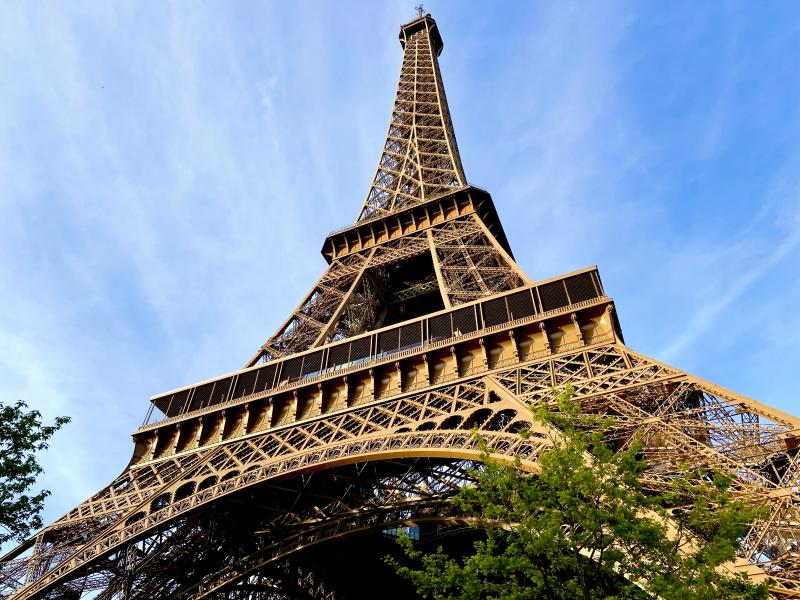 La Tour Eiffel par l’escalier