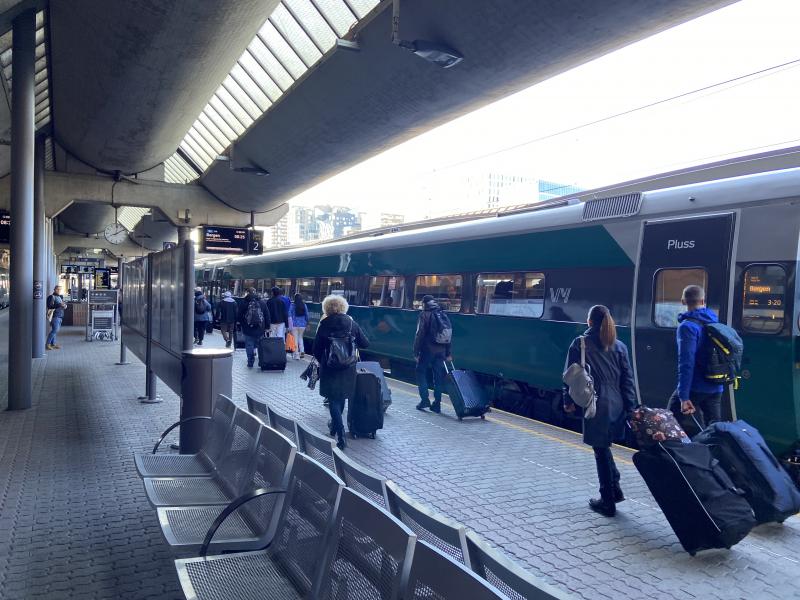 Train Oslo-Bergen