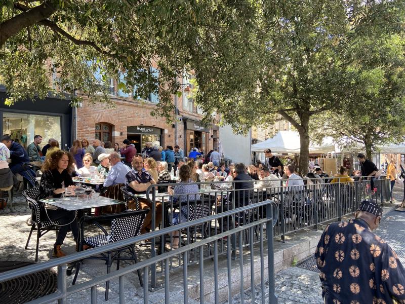 Le succès du marché couvert d’Albi