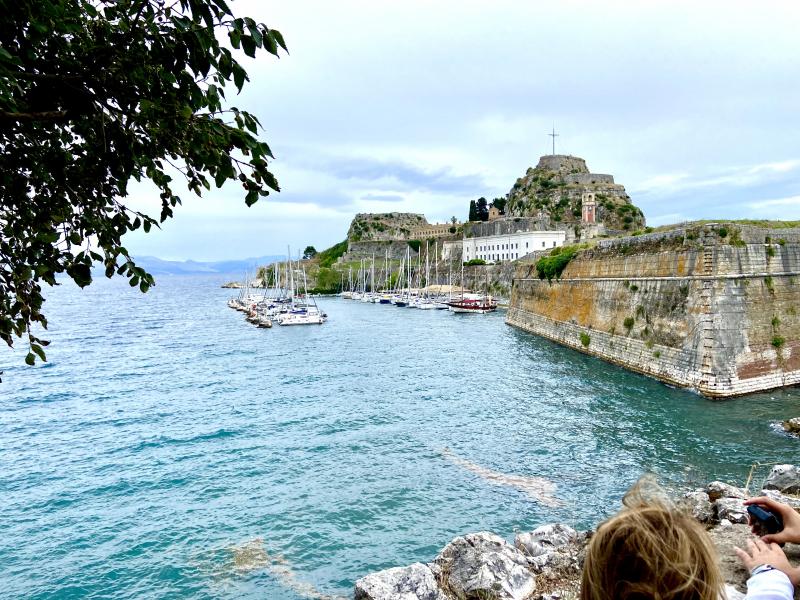 La vieille ville de Corfou