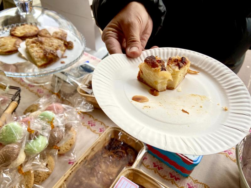 L’invisible le cake aux pommes de Stella