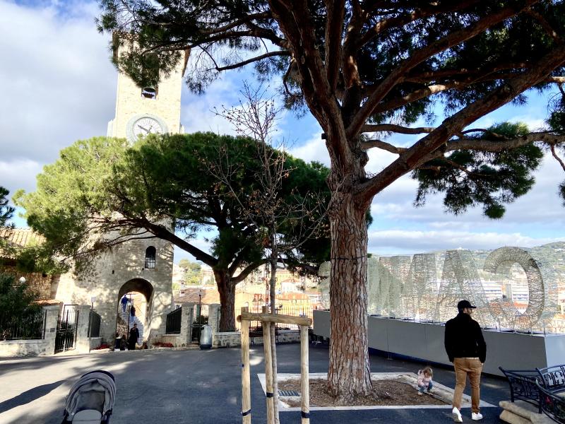 La vue de Cannes du Suquet