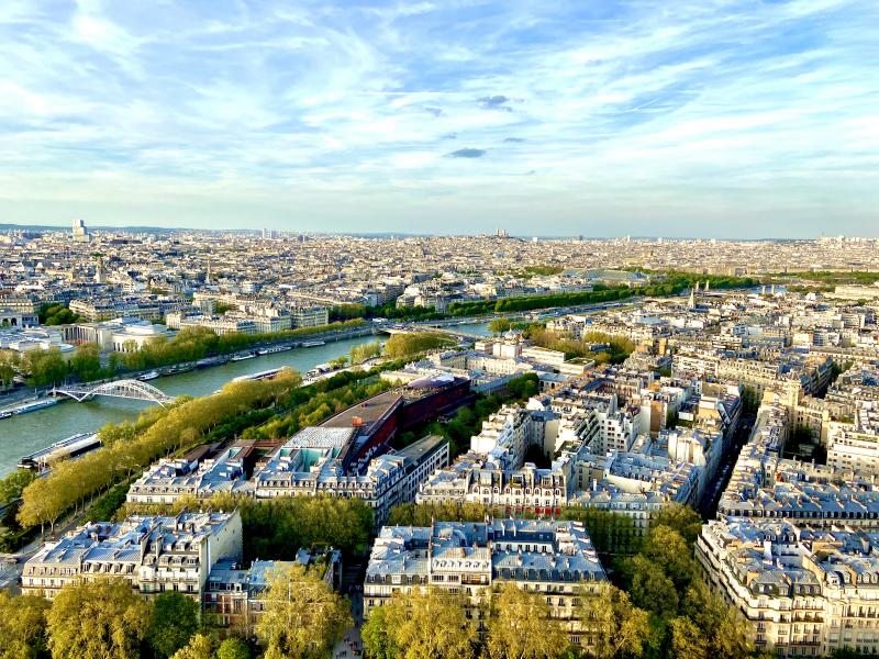 La Tour Eiffel par l’escalier