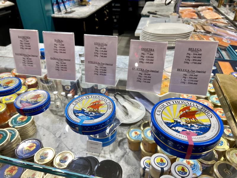 Petrossian le roi du caviar