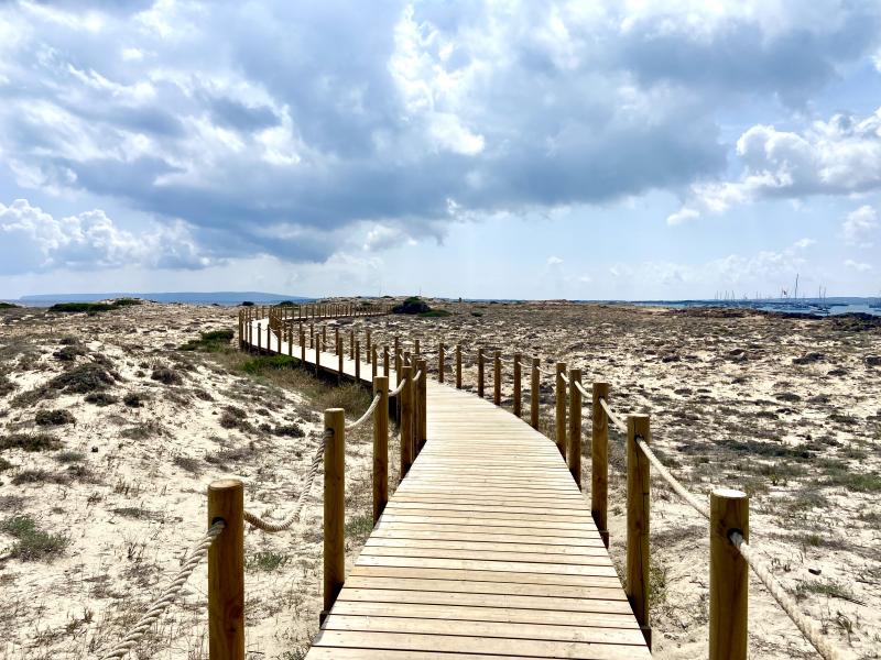 Plage Ses Illetes Parc naturel des Salines