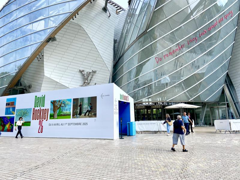 Expo David Hockney 25 Fondation Louis Vuitton