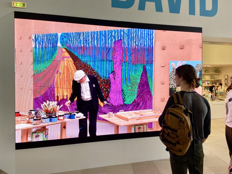 Expo David Hockney 25 Fondation Louis Vuitton