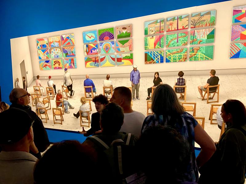 Expo David Hockney 25 Fondation Louis Vuitton
