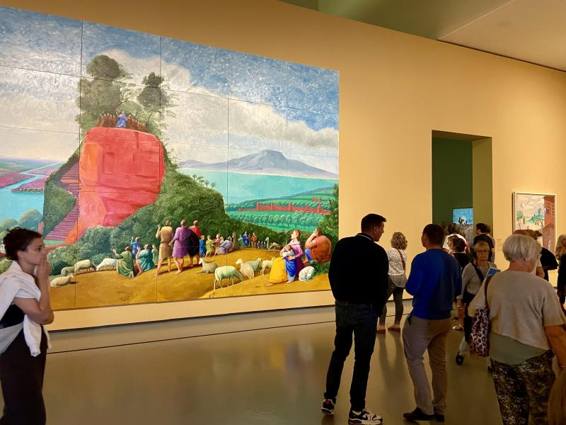 Expo David Hockney 25 Fondation Louis Vuitton