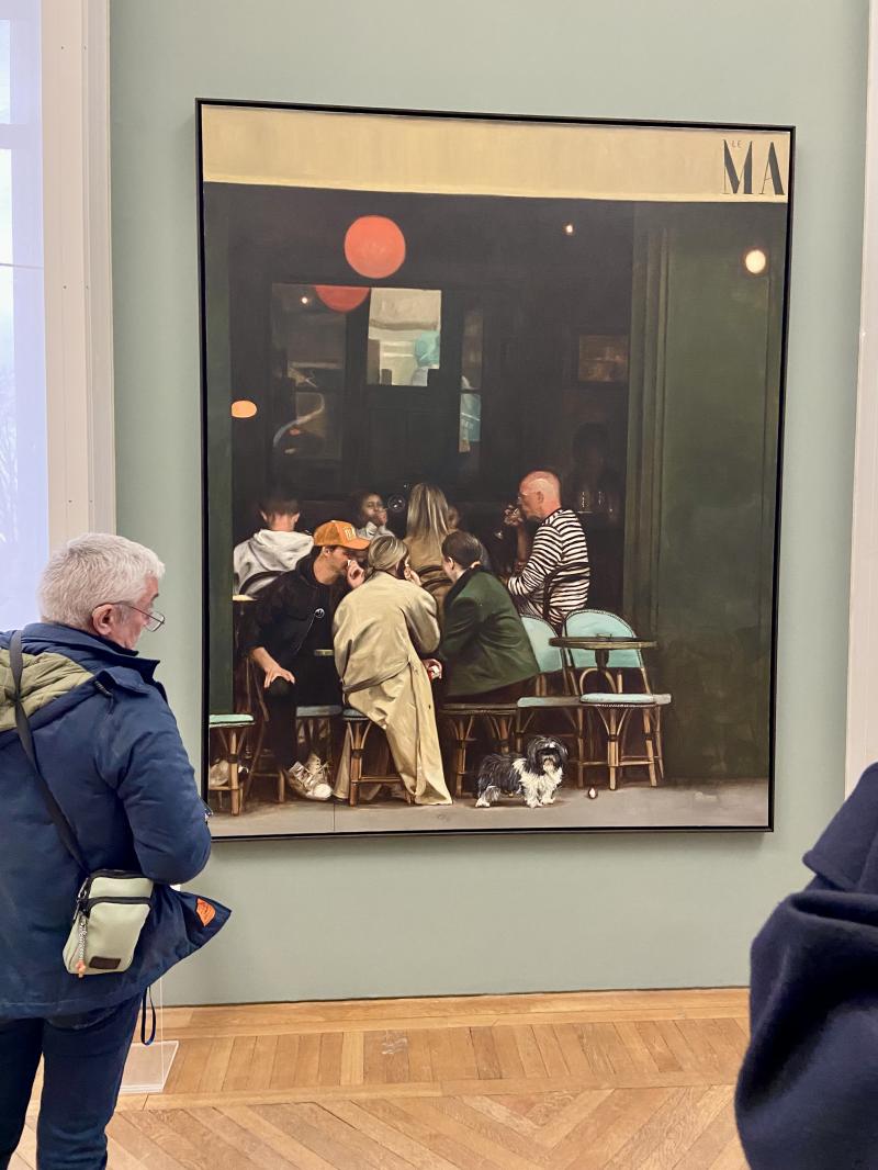 Bilal Hamdad au Petit Palais