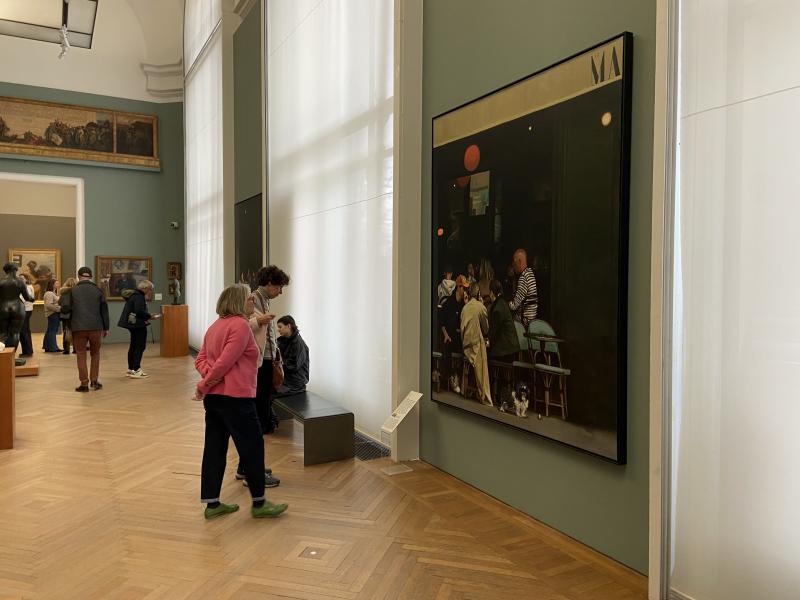 Bilal Hamdad au Petit Palais