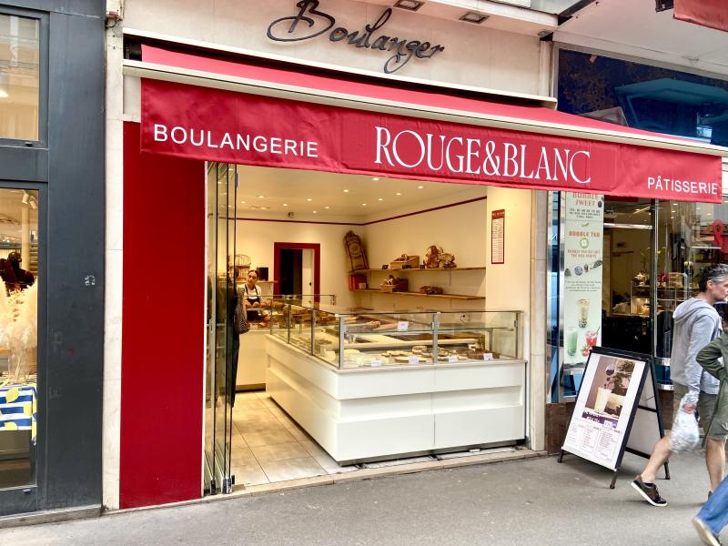 Boulangerie Rouge et Blanc le meilleur croissant de Paris