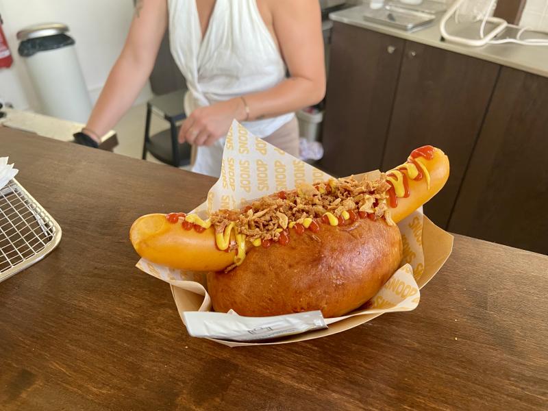 Snoop Hot-dog et sundae place Bellevue