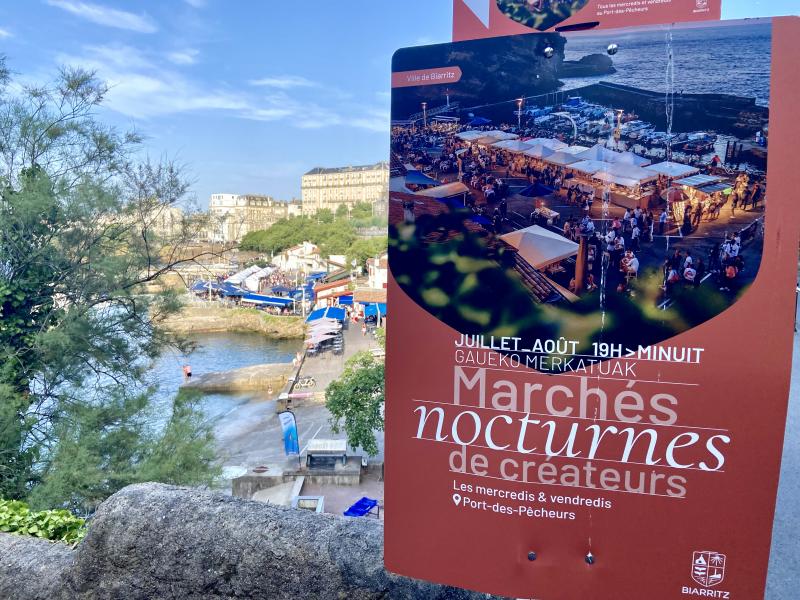 Le marché nocturne de créateurs au Port Vieux