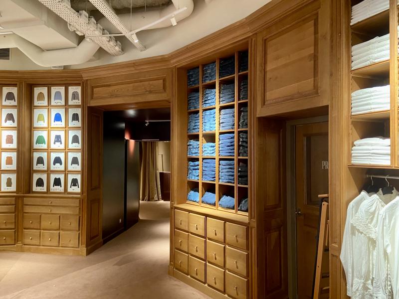 Le flagship Sézane à Paris